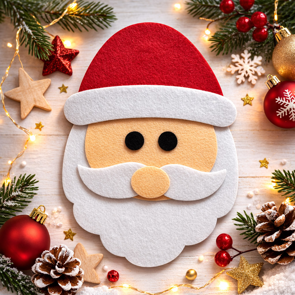 Troquel grande papá noel