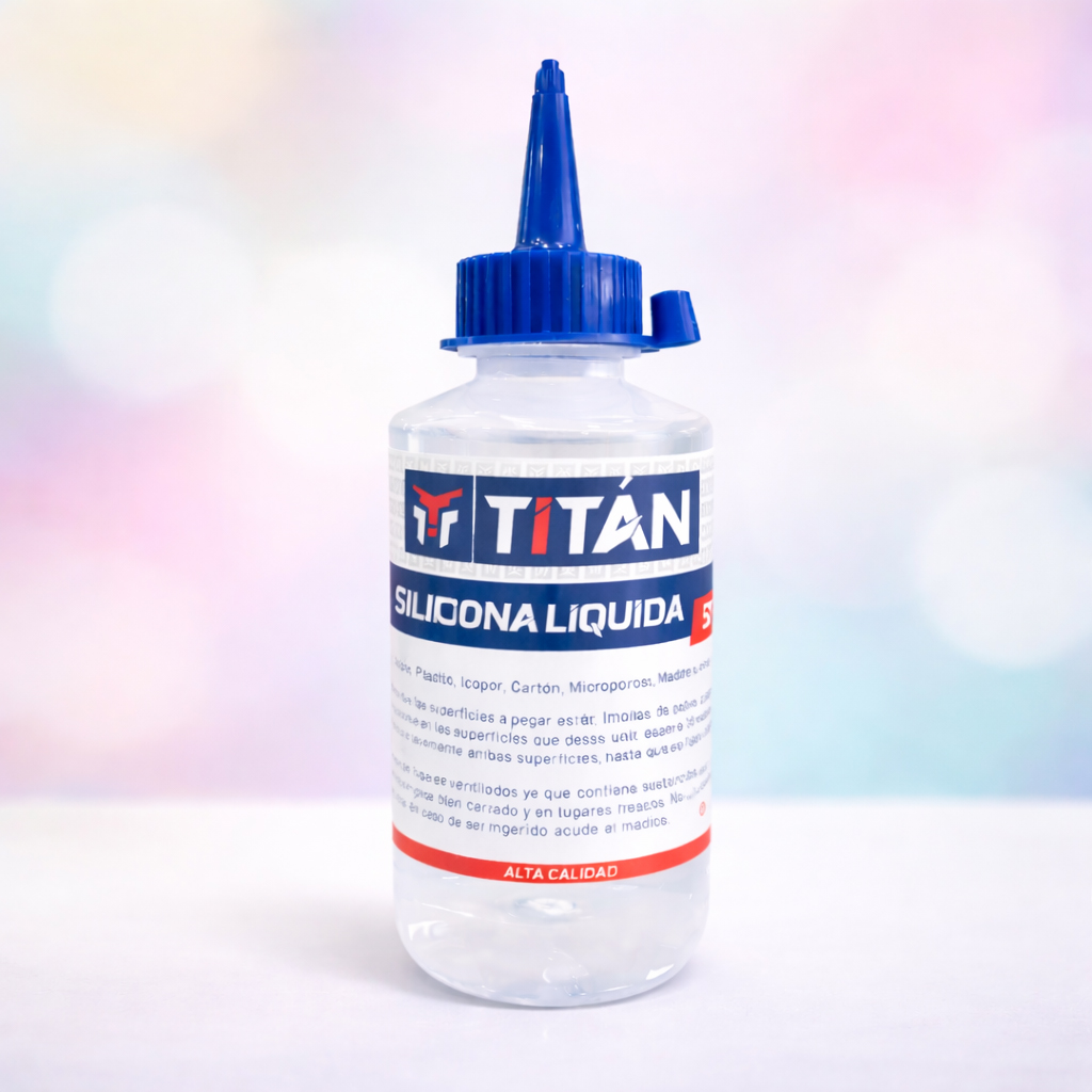 Silicona Líquida 500 ML – Adhesión Fuerte y Precisa