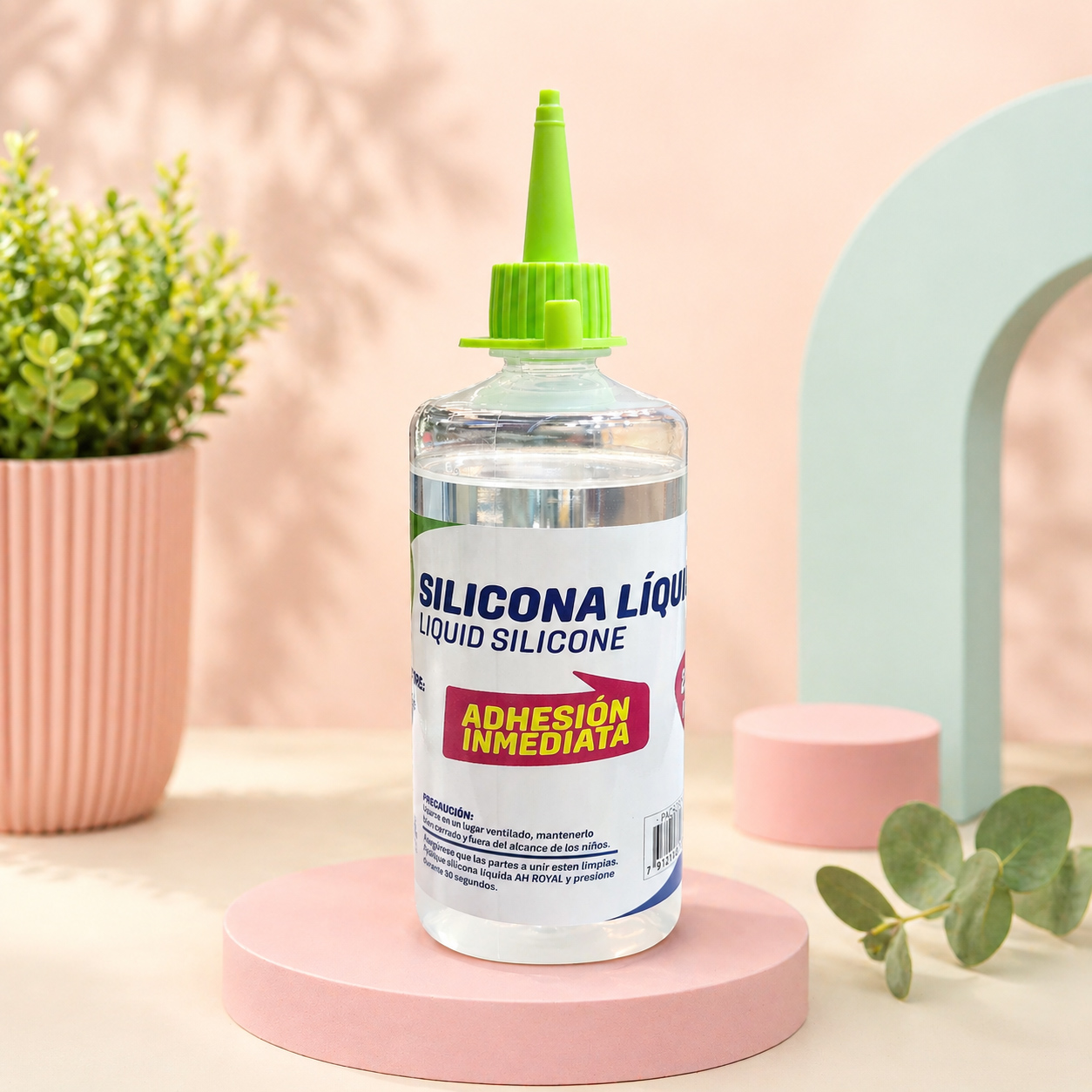 Silicona Liquida AH ROYAl 250 ML - Adhesión Fuerte y Precisa