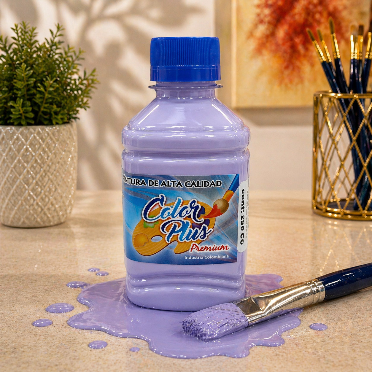 Pintura acrilica 250 ML  - LILA