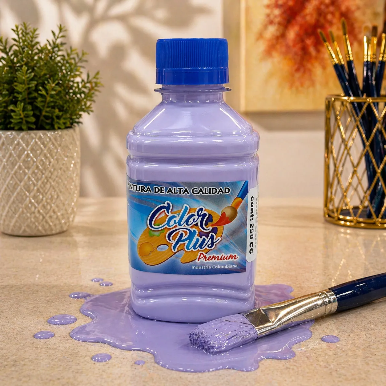 Pintura acrilica 250 ML  - LILA