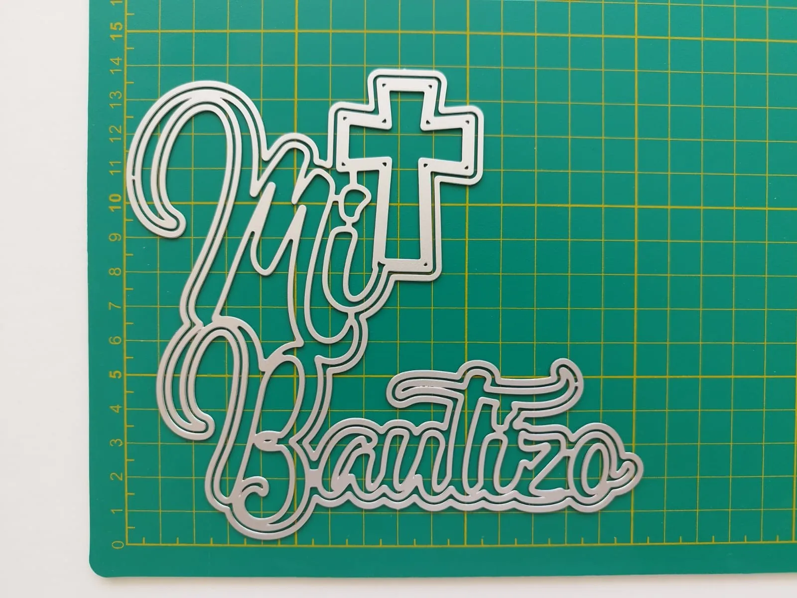 TROQUEL PLANO - MI BAUTIZO