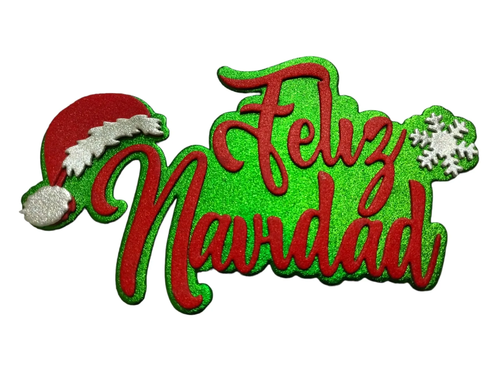 TROQUEL PLANO DE CORTE - FELIZ NAVIDAD
