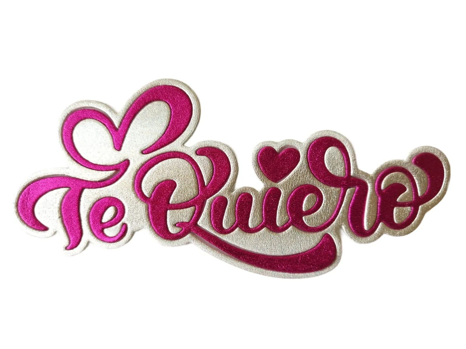 TROQUEL PLANO - TE QUIERO 