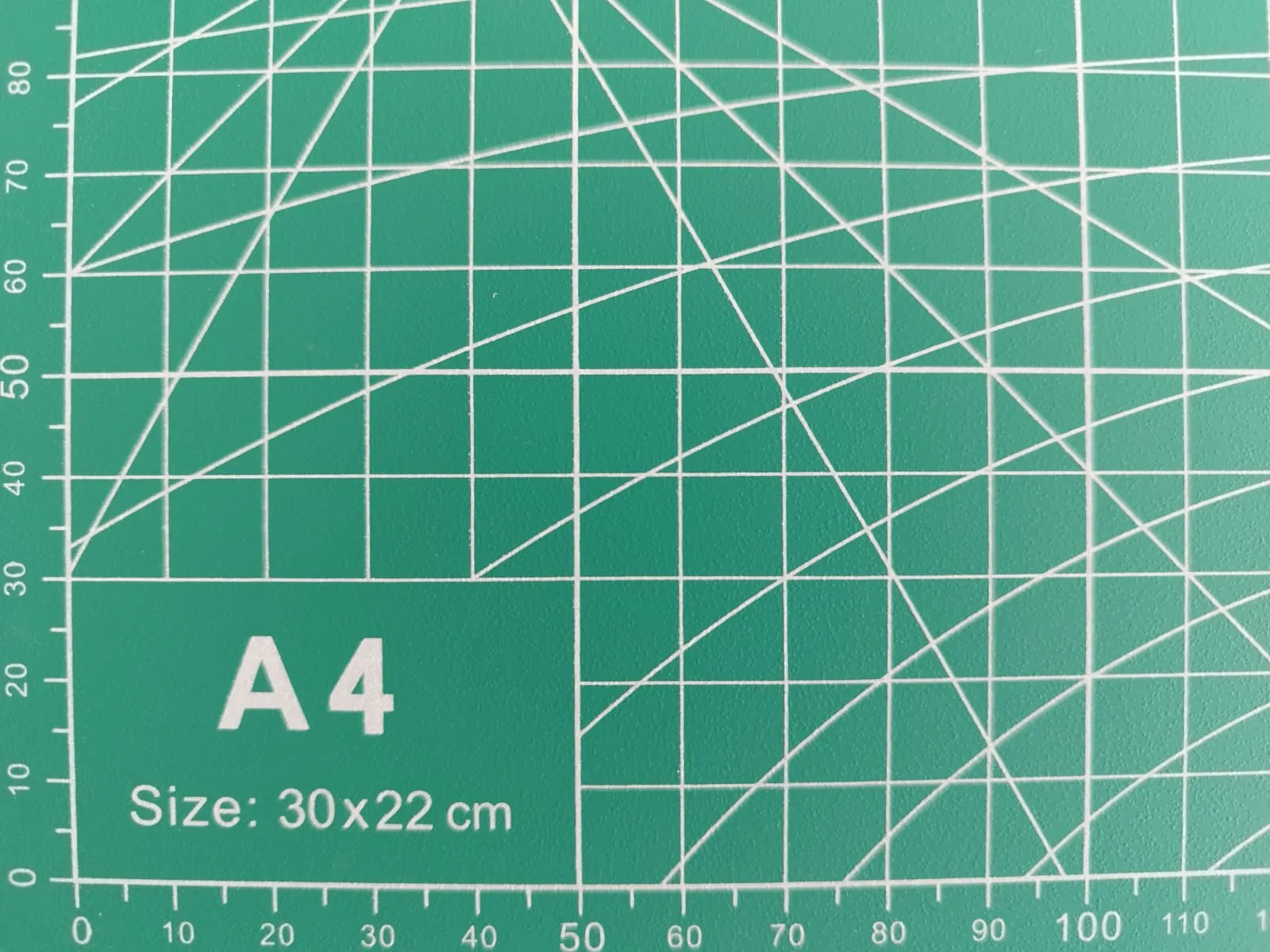 TABLA DE CORTE A4 VERDE