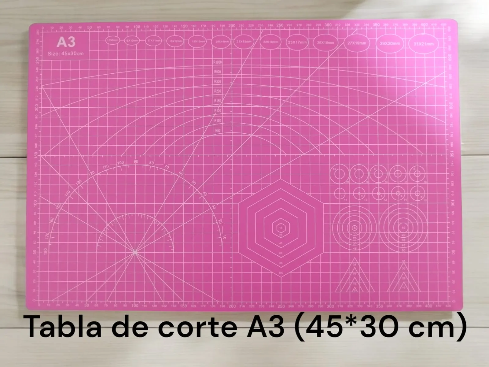 TABLA DE CORTE A3 - ROSA
